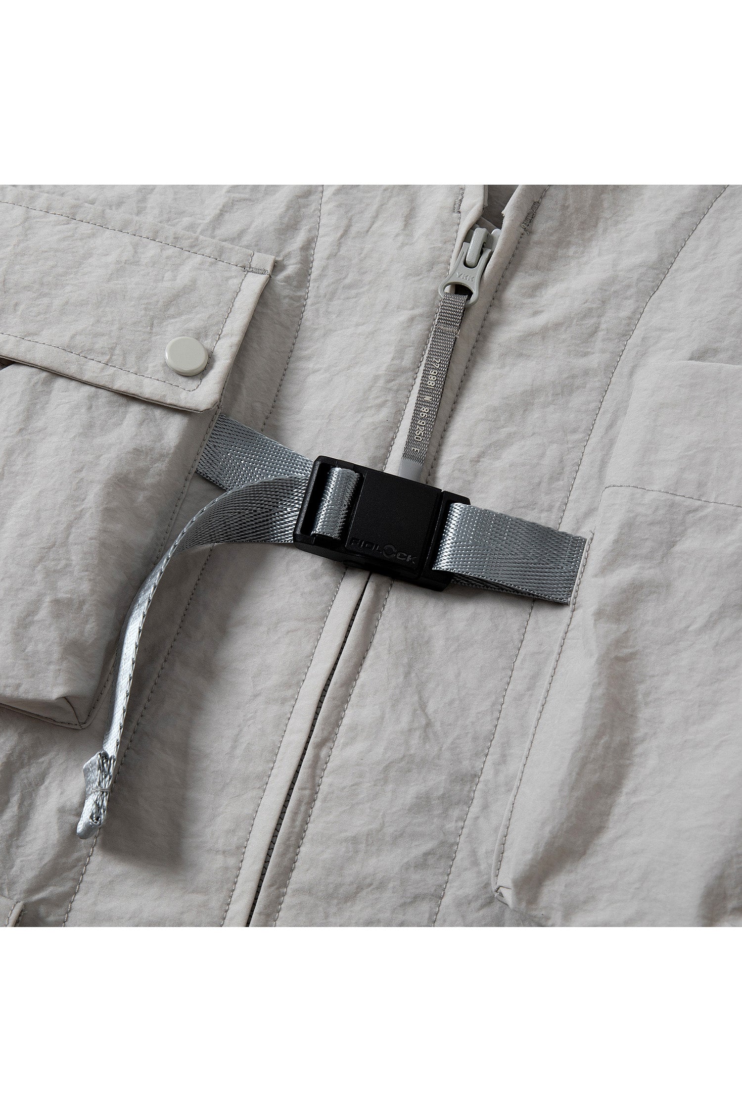 UNISEX V-NECK 3D POCKETS JACKET