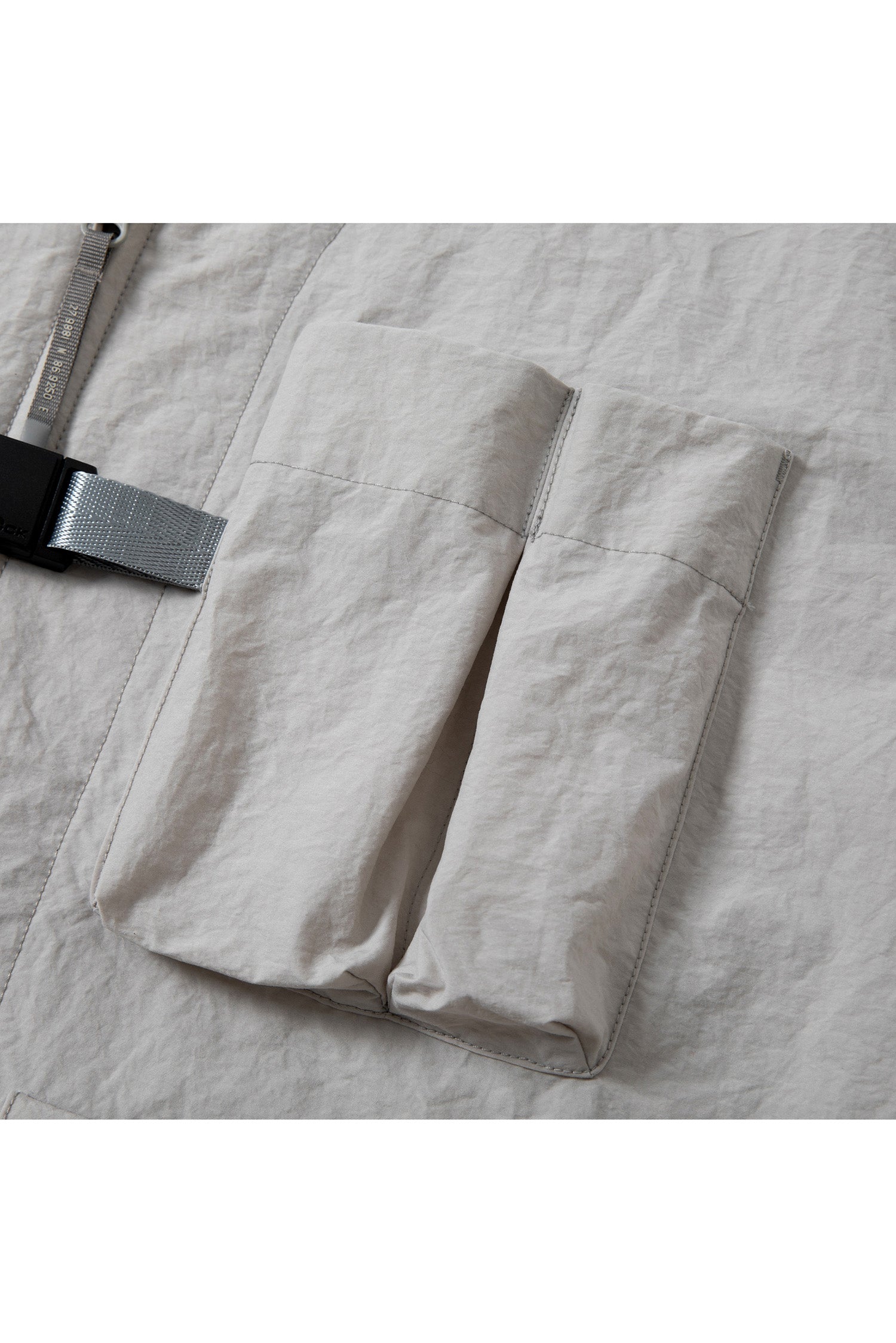 UNISEX V-NECK 3D POCKETS JACKET