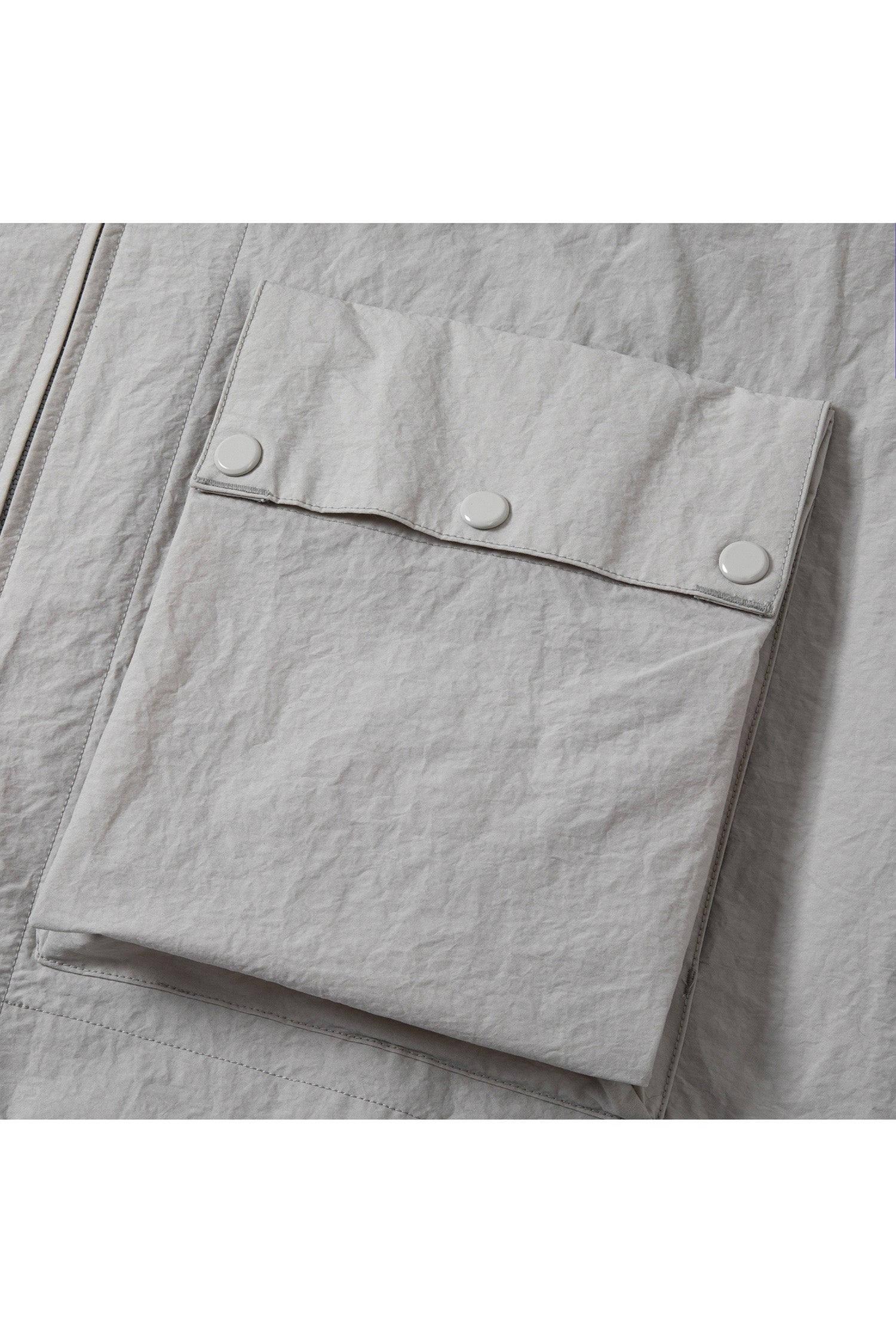 UNISEX V-NECK 3D POCKETS JACKET