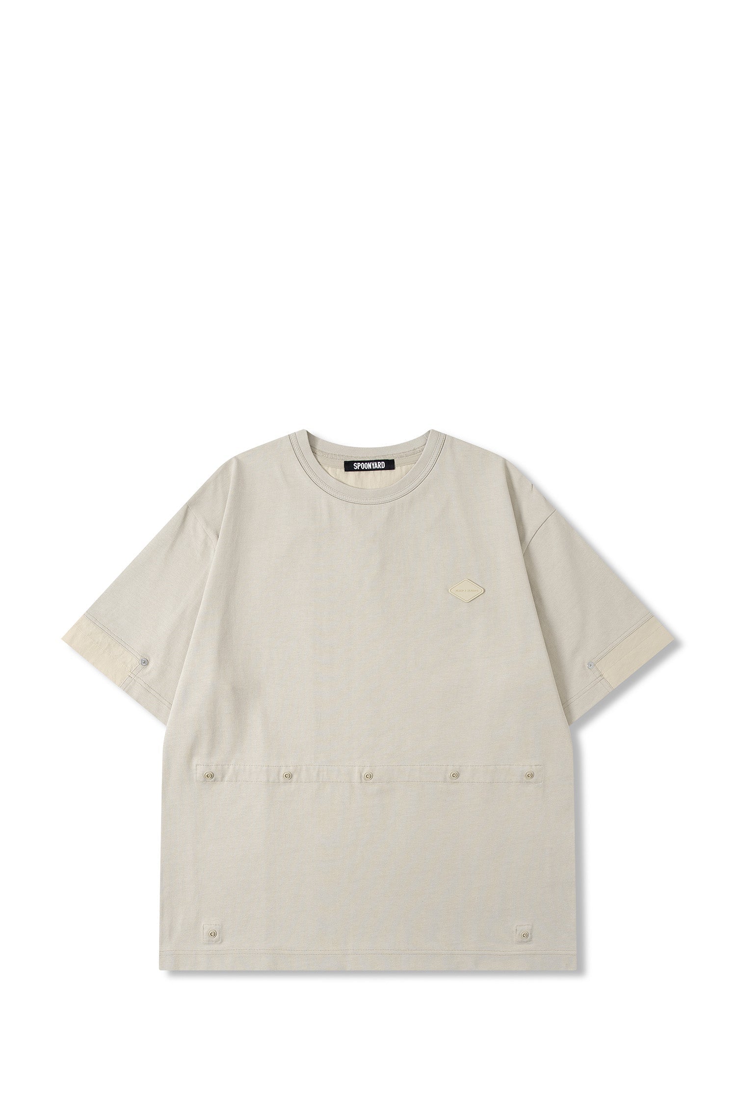UNISEX DETACHABLE LAYER TEE