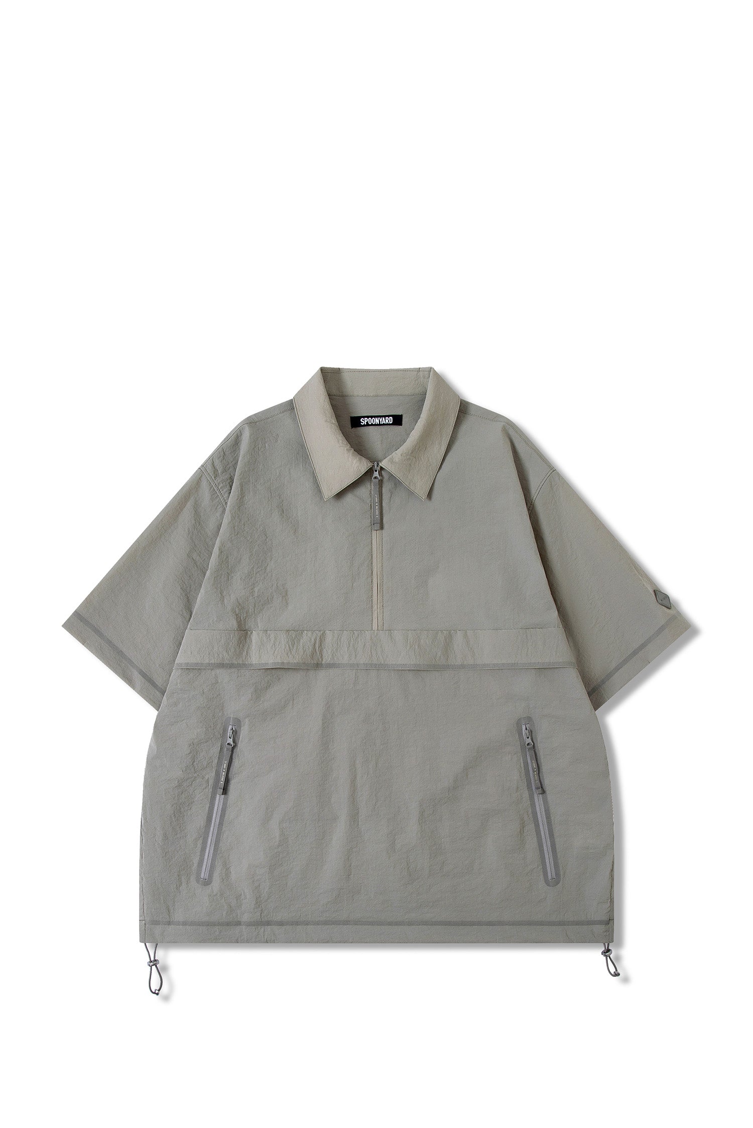 UNISEX TECHNICAL HALF ZIP POLO