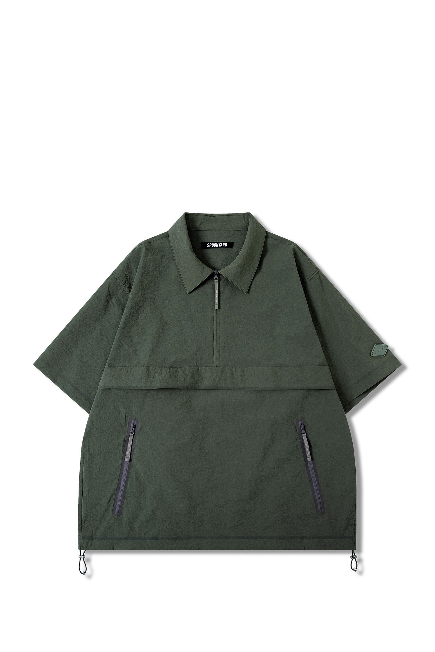 UNISEX TECHNICAL HALF ZIP POLO