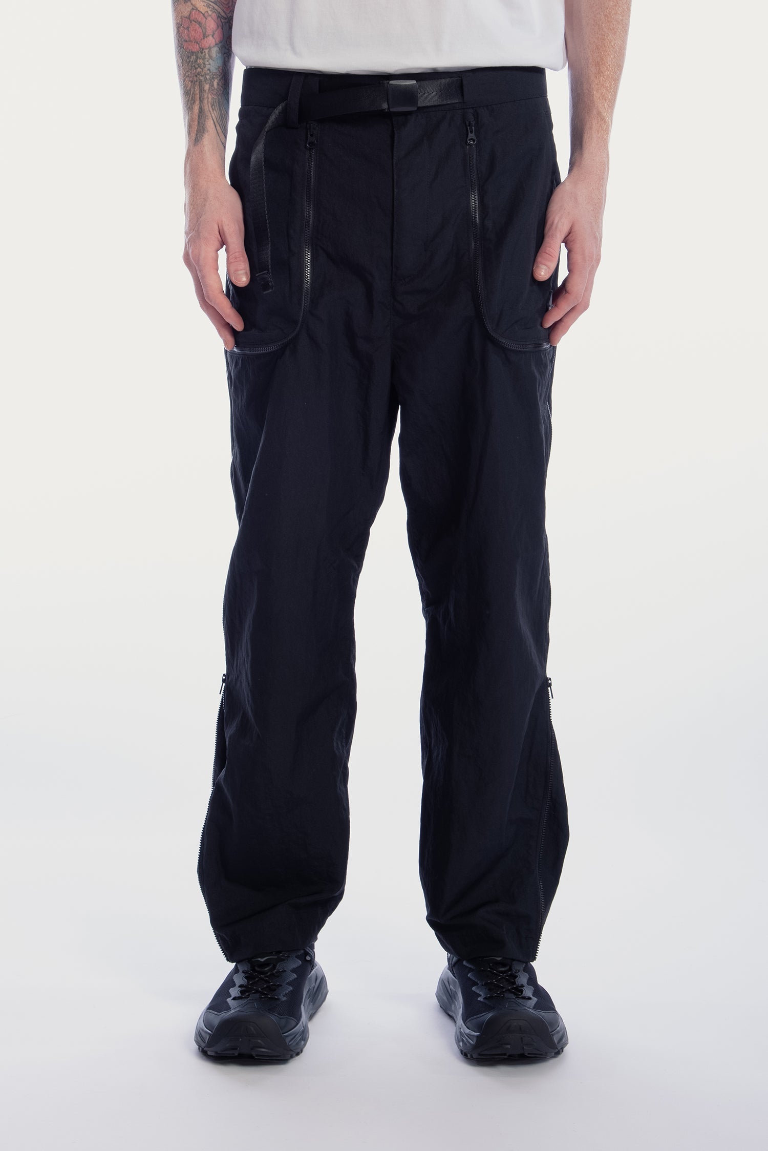 UNISEX ZIPPER POCKETS PANTS