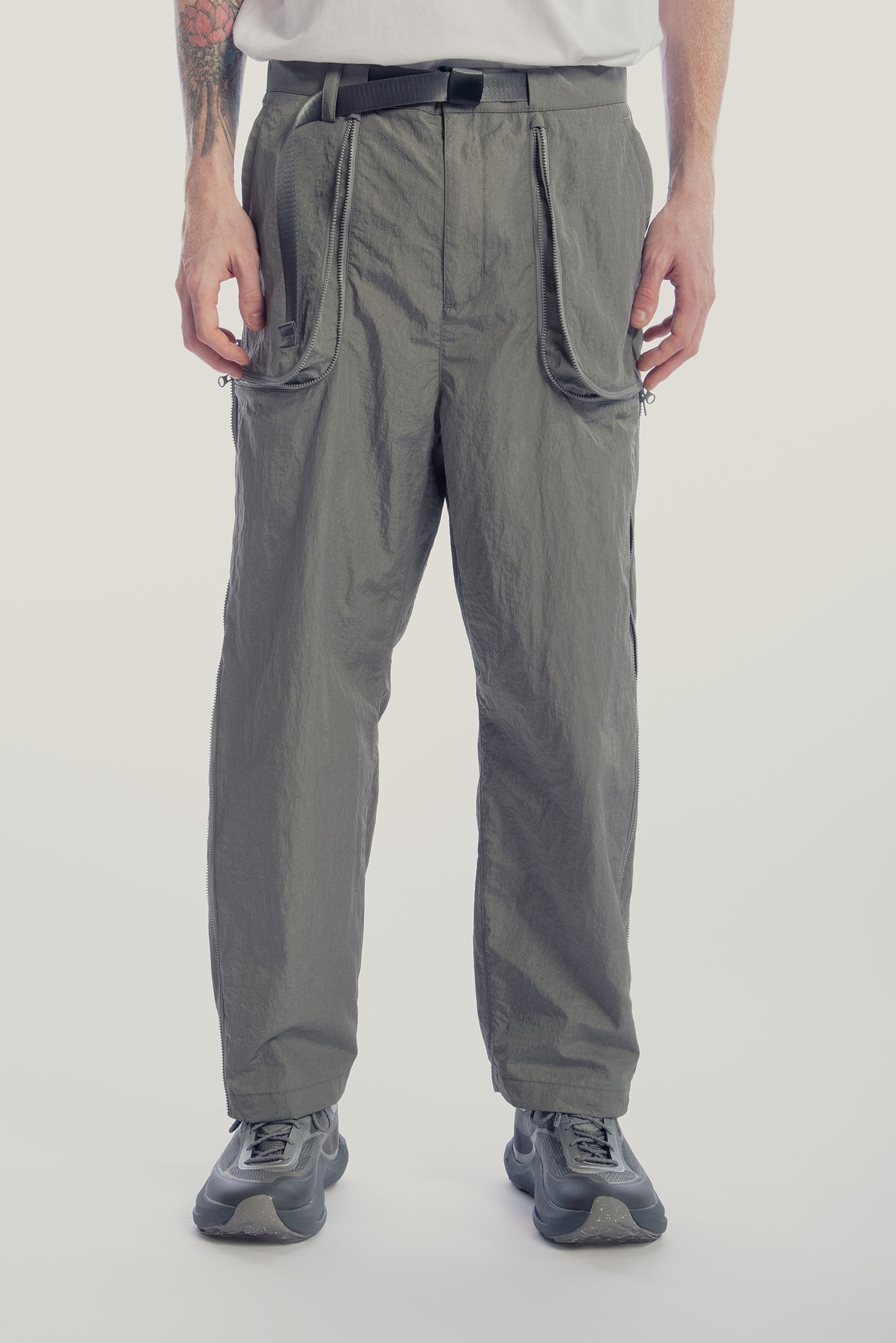 UNISEX ZIPPER POCKETS PANTS