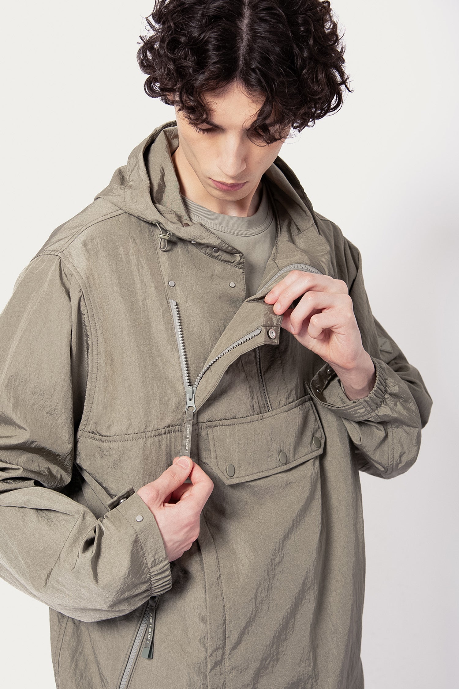 UNISEX FIELD ANORAK ZIP UP JACKET